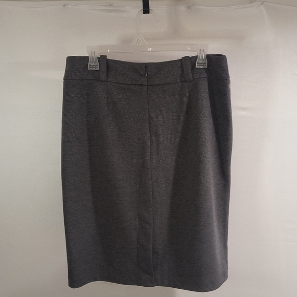George Women's 12 Grey Pencil Skirt - Picture 2 of 7